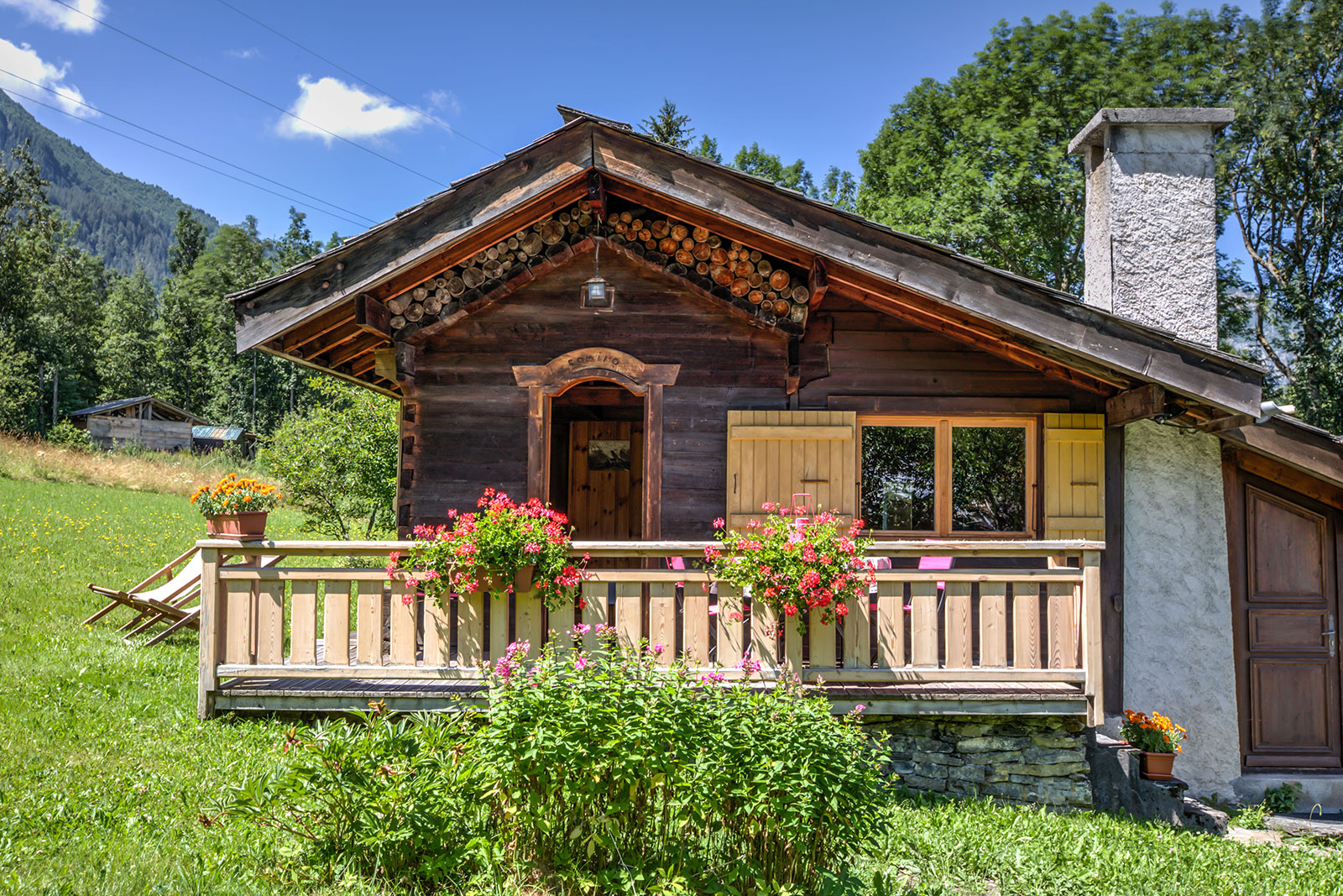 Chalet Domino et son jardin